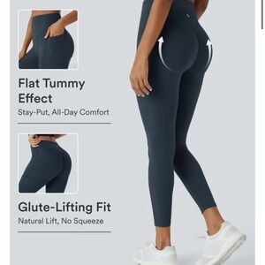 NWT HALARA ultrasculpt tummy control leggings size M